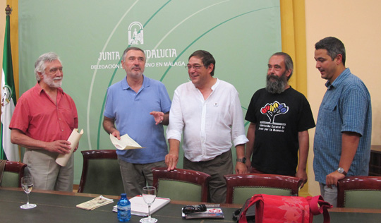 Reunin de la Federacin Estatal de Foros por la Memoria con el director General de Memoria Democrtica de la Junta de Andaluca