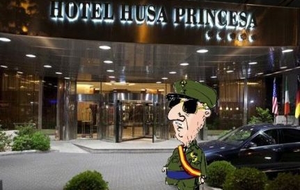 El hotel Husa Princesa suspende el homenaje a Franco tras la movilizacin de ms de 67.000 personas