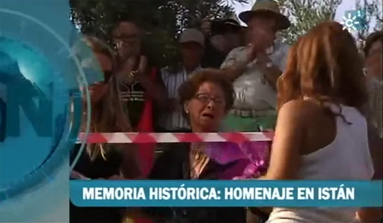 Homenaje a los cuatro republicanos asesinados en Istn (Mlaga)