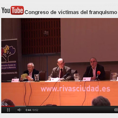 Vdeos del Congreso de Vctimas en el Canal de Youtube carlmelchor